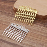 Vintage Bridal Hair Comb Hair Clips Metal Hair Accessories