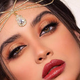 Crystal Tassel Water Drop Head Chain for Women