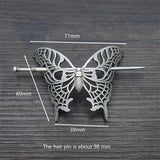 Vintage Butterfly Hairpin Clip for Women Hair Accessories