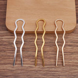 50pcs 15*70mm Metal Antique Hair Forks Hairpin Hair Accessories