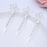 20 Pieces 55*20mm Vintage Hairpin Women Lady Bobby Pins Flower Hairgrip Barrette