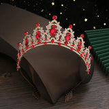 Silver Tiara Crown Wedding Bride Party Comb Head Ornament