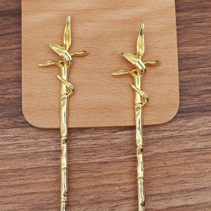 10Pcs 158mm Chinese Metal Hair Sticks Hairpins Hair Chopsticks