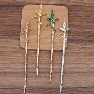 10Pcs 158mm Chinese Metal Hair Sticks Hairpins Hair Chopsticks