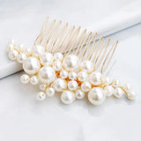 Pearl Bridal Jewelry Haircombs Hairpin Wedding Hair Comb