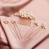 Pearl Bridal Jewelry Haircombs Hairpin Wedding Hair Comb