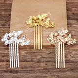 10 Metal Hair Combs Wedding Bridal Headwear Hair Accessories For Women