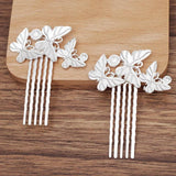 10 Metal Hair Combs Wedding Bridal Headwear Hair Accessories For Women