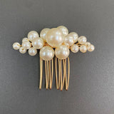 3PCS Pearl Hair Combs Bridal Ornament Tiara