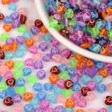 200pcs 6mm Mixed Love CCB Beads For Jewelry Making