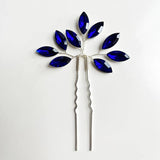 4PCS Dark Crystal Hair Pins Wedding Tiara Decoration