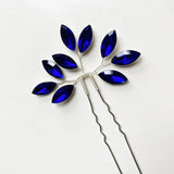 4PCS Dark Crystal Hair Pins Wedding Tiara Decoration