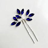 4PCS Dark Crystal Hair Pins Wedding Tiara Decoration