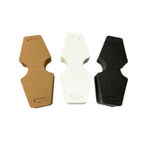 50pcs 12x5cm Key Display Card Jewelry Stand Tag For Keychains Scrunchies Holder