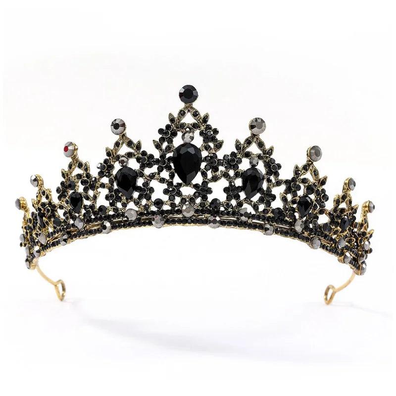 Crystal Tiara Crown Headband for Women Girls Bride Prom Wedding