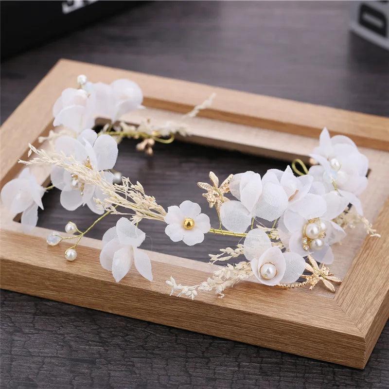 Bride Wedding Dress Headdress Starry Sky Hair Ornaments