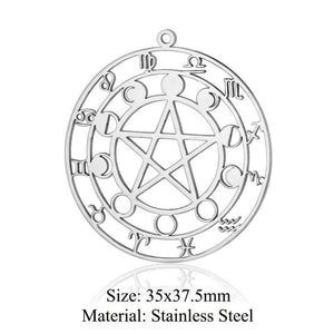 5pcs Stainless Steel Cross DIY Charms Skull Poker Necklace Pendant