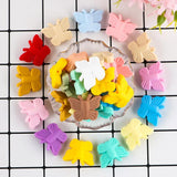 10Pcs Silicone Leaf Butterfly Beads Jewelry Making DIY