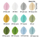 10Pcs Silicone Leaf Butterfly Beads Jewelry Making DIY