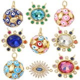 Evil Eye Charms for Jewelry Making - DIY Earrings Bracelet Necklace