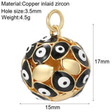 Evil Eye Charms for Jewelry Making - DIY Earrings Bracelet Necklace