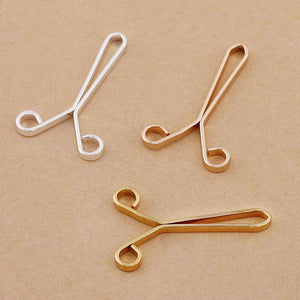 100 Pcs 30*20mm Metal Hair Clip Hairpins DIY Hair Accessories For Women