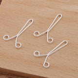 100 Pcs 30*20mm Metal Hair Clip Hairpins DIY Hair Accessories For Women