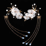Antique Hair Accessories Tassel Sideburns Clip