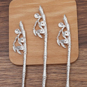 10 Pcs 21*145mm Chinese Hair Sticks Vintage Hairpin Accessories For Women
