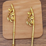 10 Pcs 21*145mm Chinese Hair Sticks Vintage Hairpin Accessories For Women