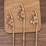 10 Pcs 21*145mm Chinese Hair Sticks Vintage Hairpin Accessories For Women