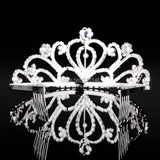 Bridal Crystal Rhinestone Crown Pageant Party Tiara Hair Comb