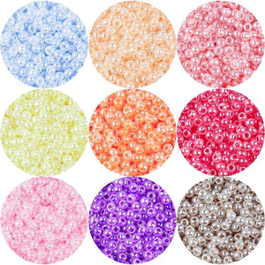 Candy Beads 2mm Czech Glass Seed Beads Lot Wholesale
