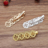 20pcs Metal Filigree Hairpin Vintage Duckbill Hair Clips