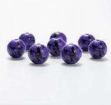 Halloween Skull Grimace Wood Beads Wooden Crafts Toys