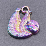 10pcs/Lot Animal Pendants Rainbow Charms for Jewelry Making Supplies