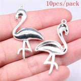 Bulk Flamingo Charms DIY Jewelry Accessory Kit