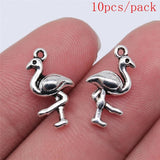 Bulk Flamingo Charms DIY Jewelry Accessory Kit