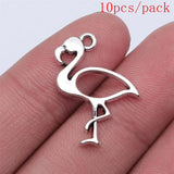 Bulk Flamingo Charms DIY Jewelry Accessory Kit