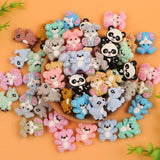 Kovict Animal Silicone Beads Mini Rabbit Deer Panda DIY Jewelry