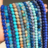 Round Beads Natural Stone DIY Bracelet Accessory