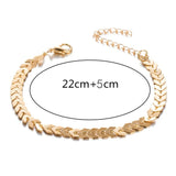 Stainless Steel Anklet Women Leg Chain Foot Jewelry