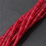 Natural Flat Round Stone Beads Abacus Shape 2*4mm