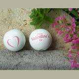20Pcs Pink Heart Wooden Beads Bracelets Making