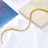Bohomie Colorful Leg Chain Ankle Bracelet Evil Eyes