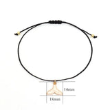 Tail Butterfly Flower Anklet Women Adjustable Rope Anklet