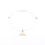 Tail Butterfly Flower Anklet Women Adjustable Rope Anklet