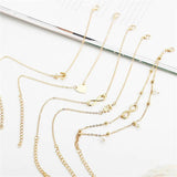 Heart Pendant Anklet Girl Summer Beach Ankle Bracelet Women Accessories Jewelry