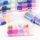 DIY Bracelet Making Kit - Beads, Polymer Clay, Acrylic