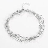 Butterfly Leg Chains Anklets Metal Style Beach Jewelry